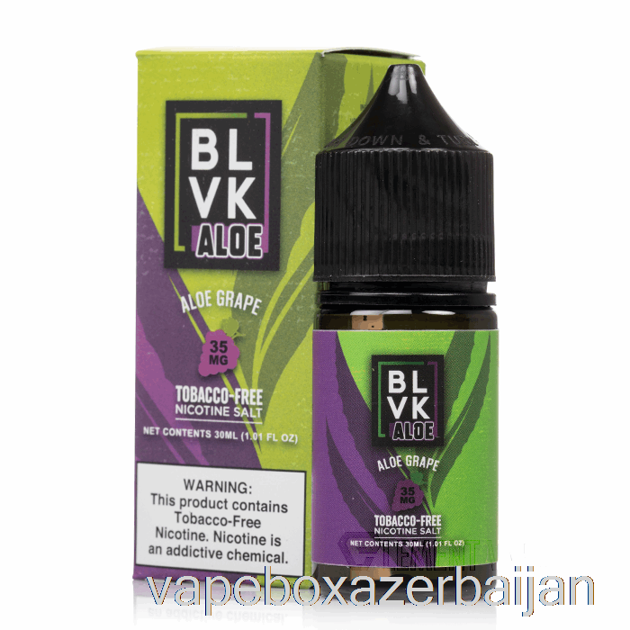 Vape Azerbaijan Aloe Grape Salt - BLVK Salt - 30mL 35mg